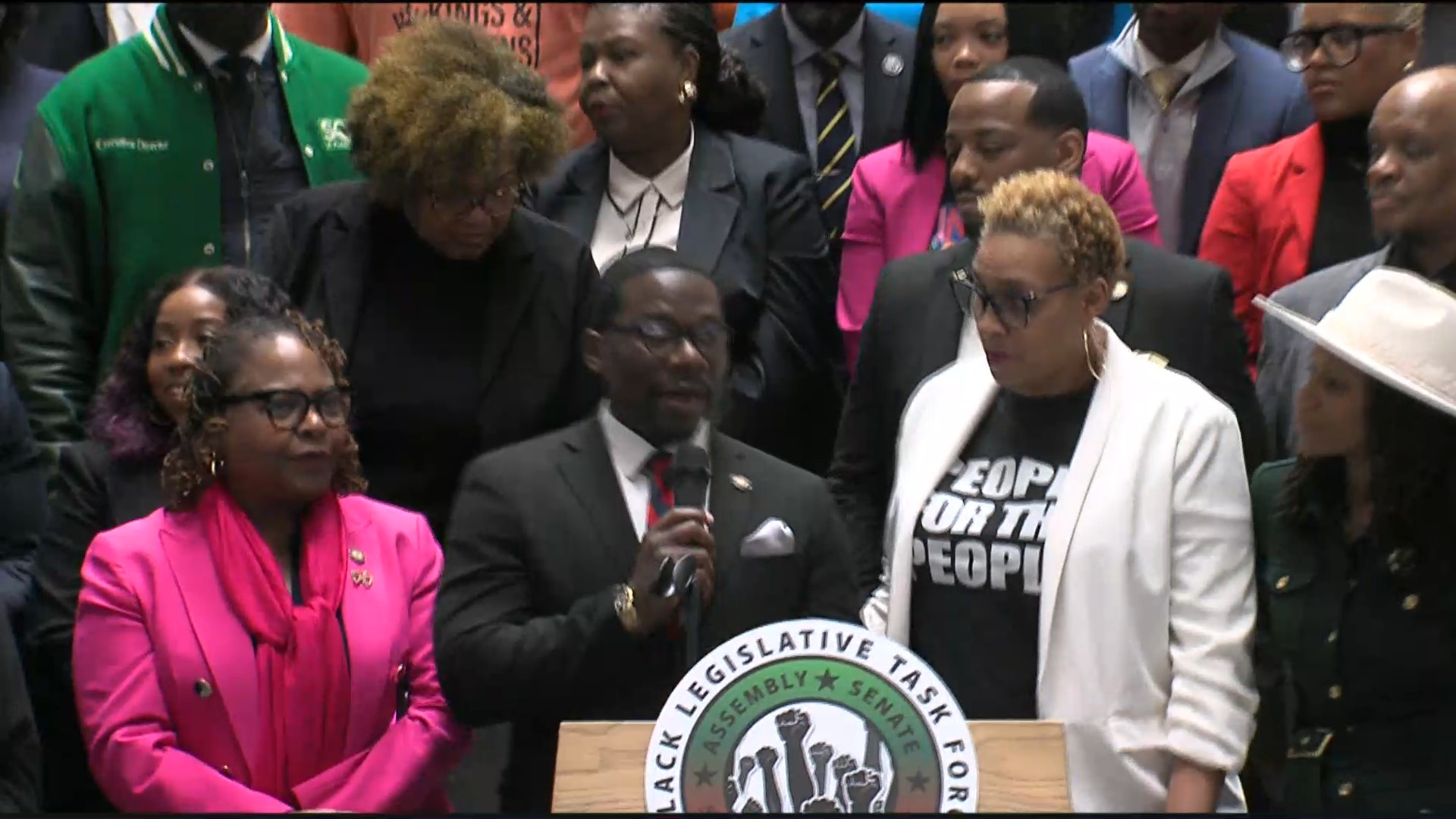 Assembly Black Task Force Rallies in Albany